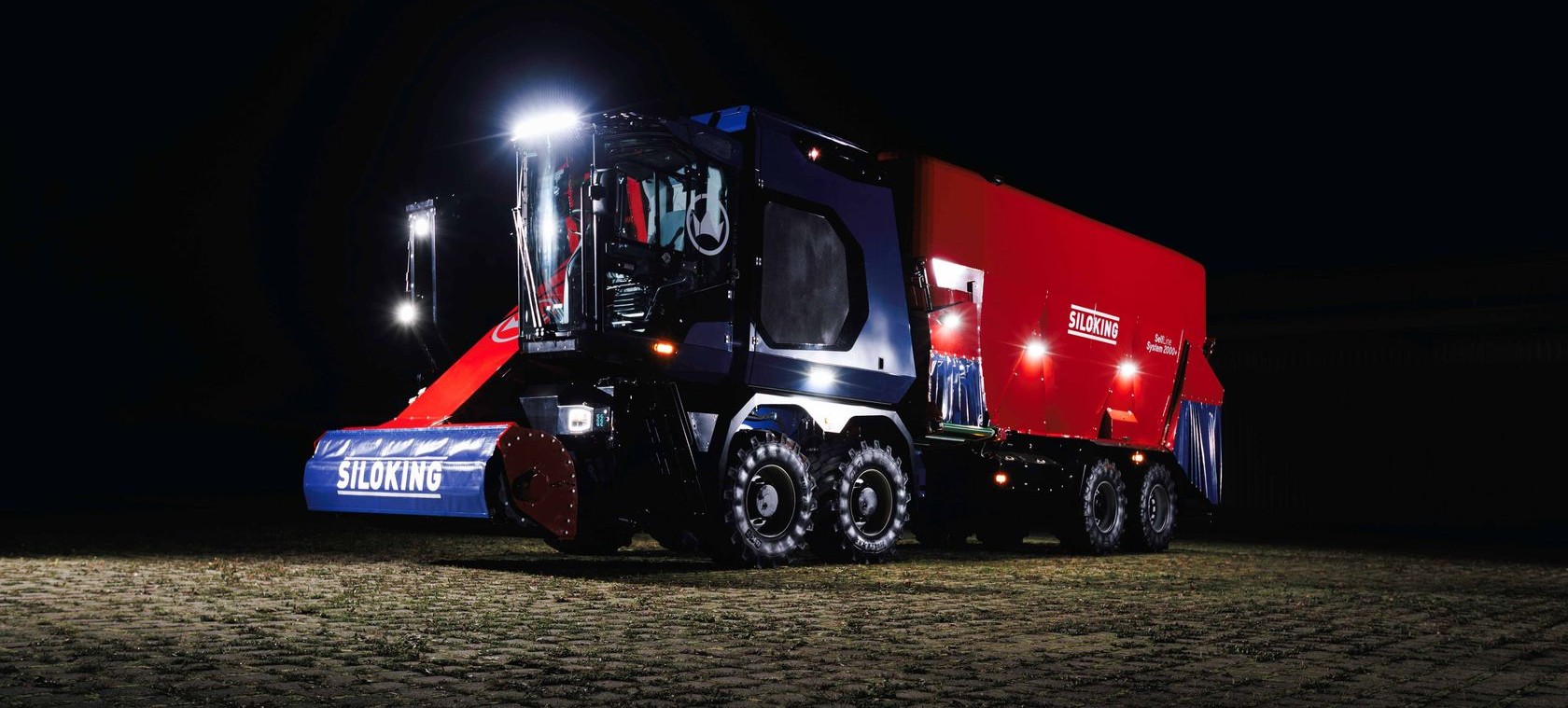 Jaunums lopbarības sagatavošanā: SILOKING SelfLine 4.0 System 2000+ 